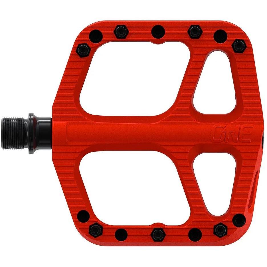 OneUp Components Composite Flat Pedals Small Red