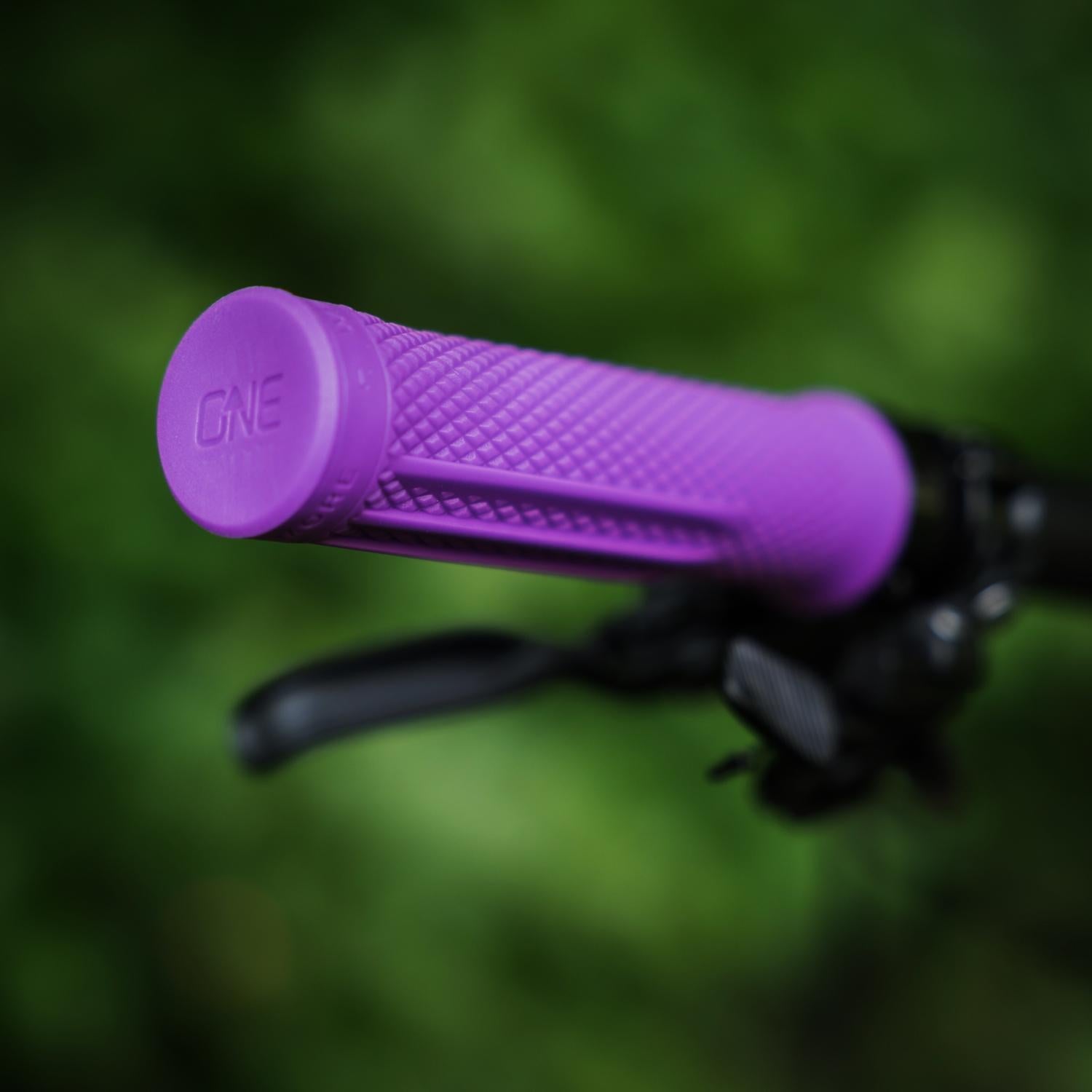 OneUp Components Lock-On Grips Purple