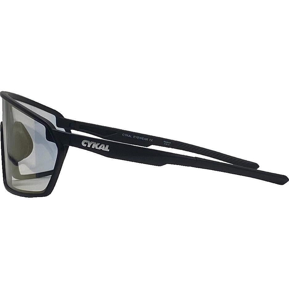 Cykal Handle Bar Sunglasses Matte Black - Photochromic Gold Lens