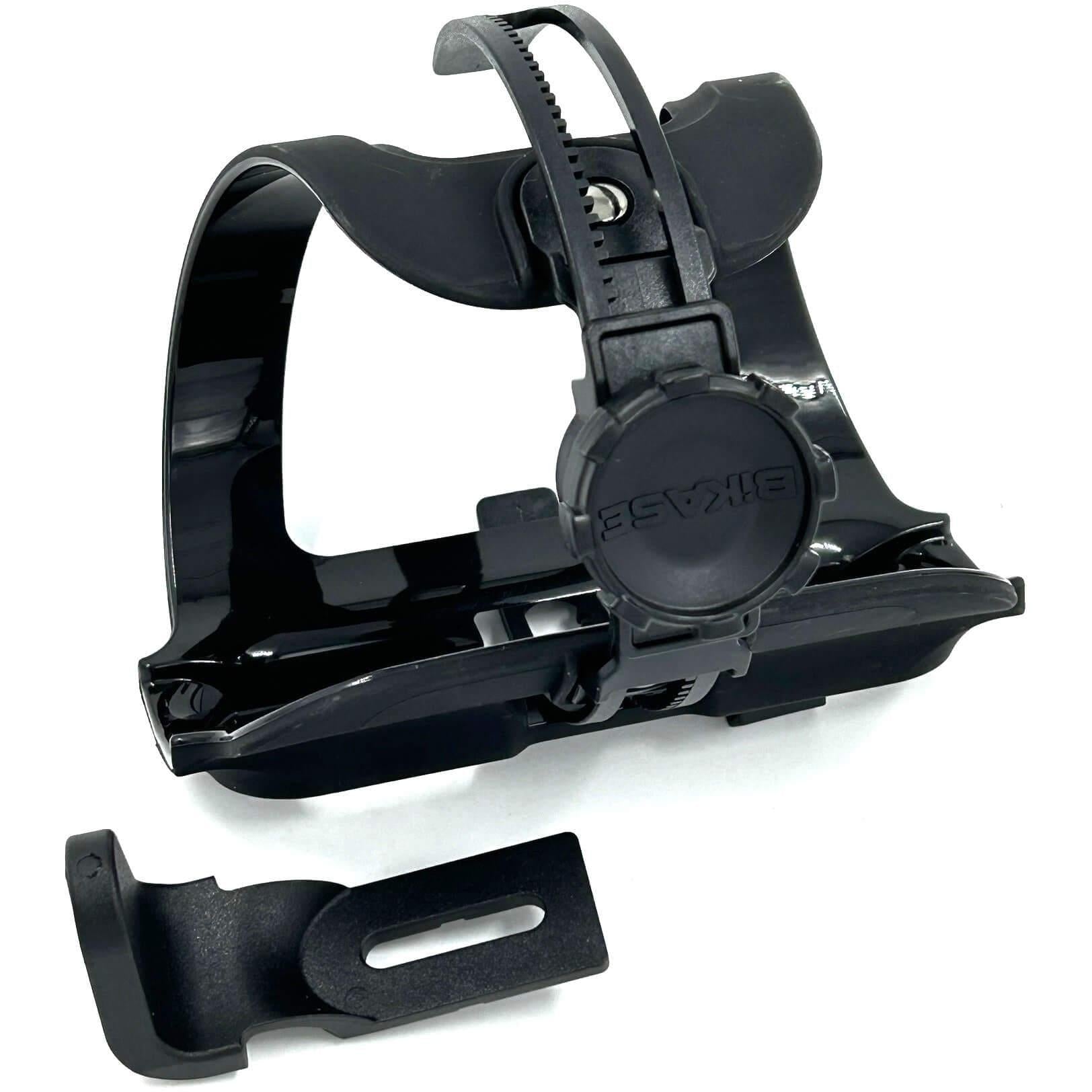 JetBlack BiKase Sidepull Adjustable Bottle Cage Black