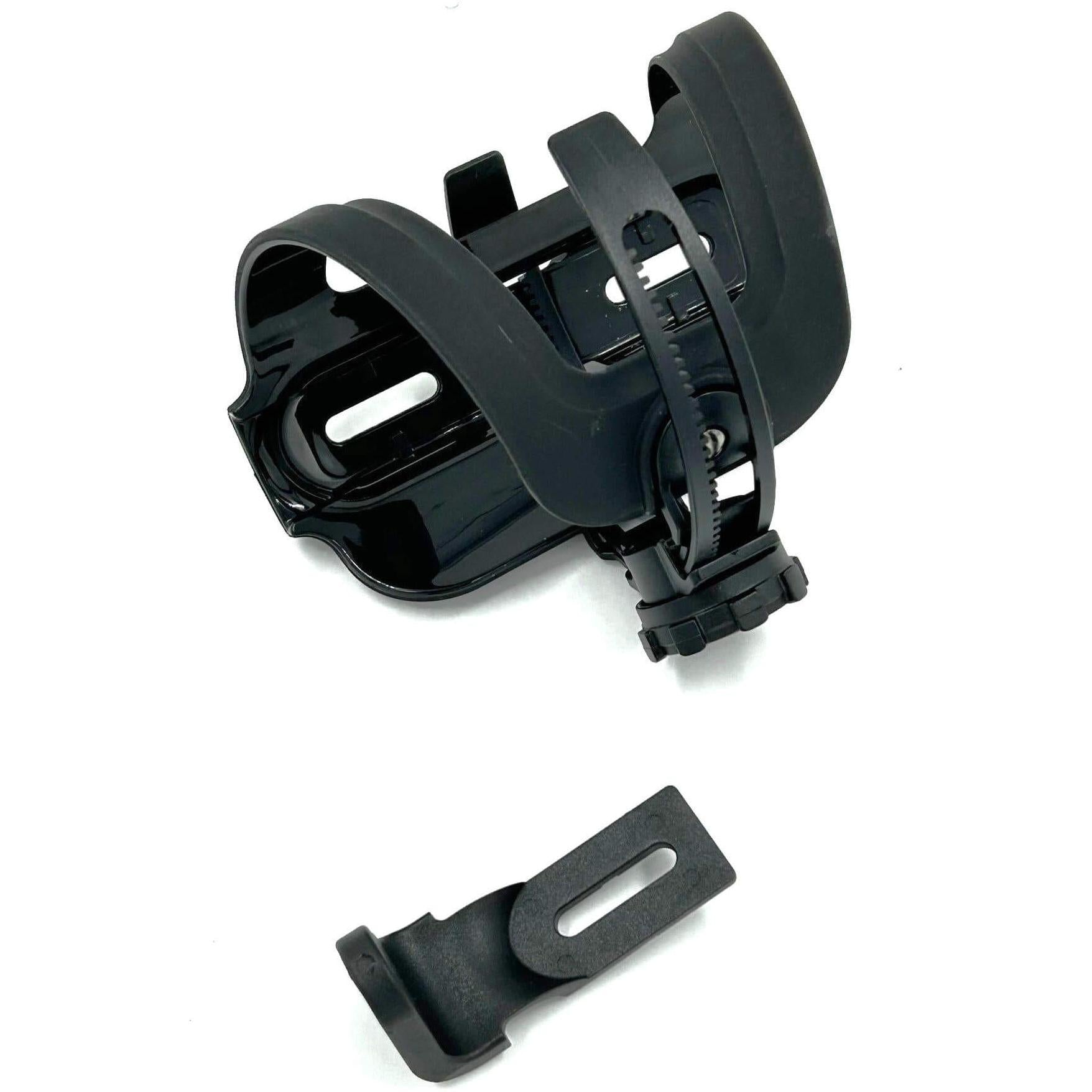 JetBlack BiKase Sidepull Adjustable Bottle Cage Black