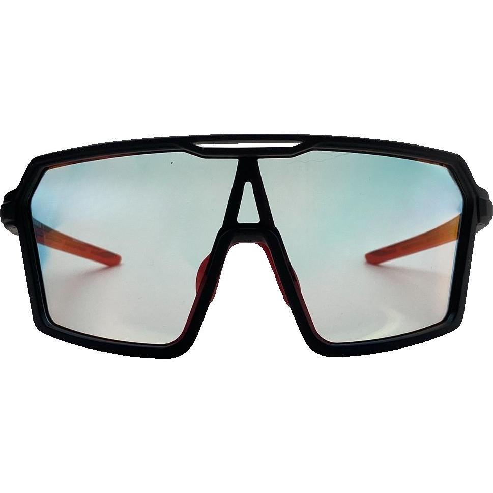 Cykal Decline Sunglasses Matte Black - Red Photochromic Lens