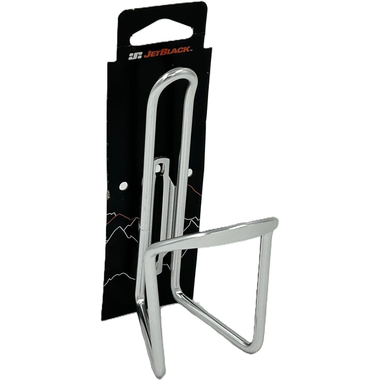 JetBlack Alloy Bottle Cage Silver