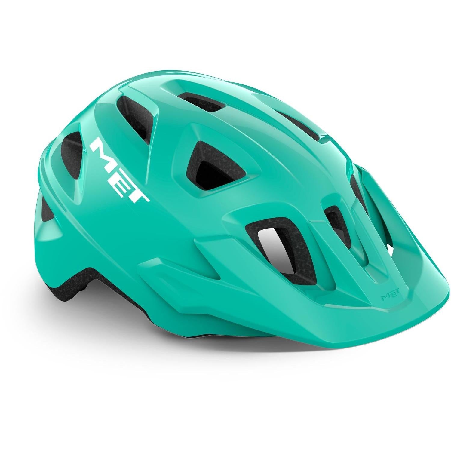 MET Eldar Kids Helmet Teal/Glossy – 99 Bikes - Main Image