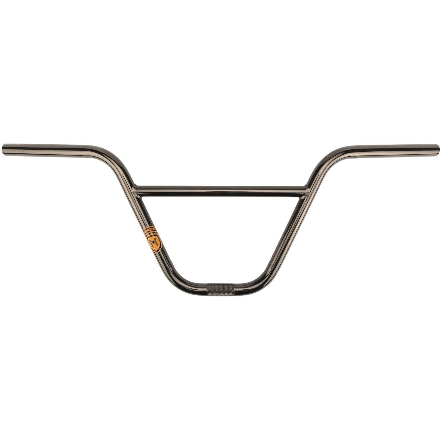 Mission Command BMX Handlebars 29.5'' x 9'' Rise Black/Chrome