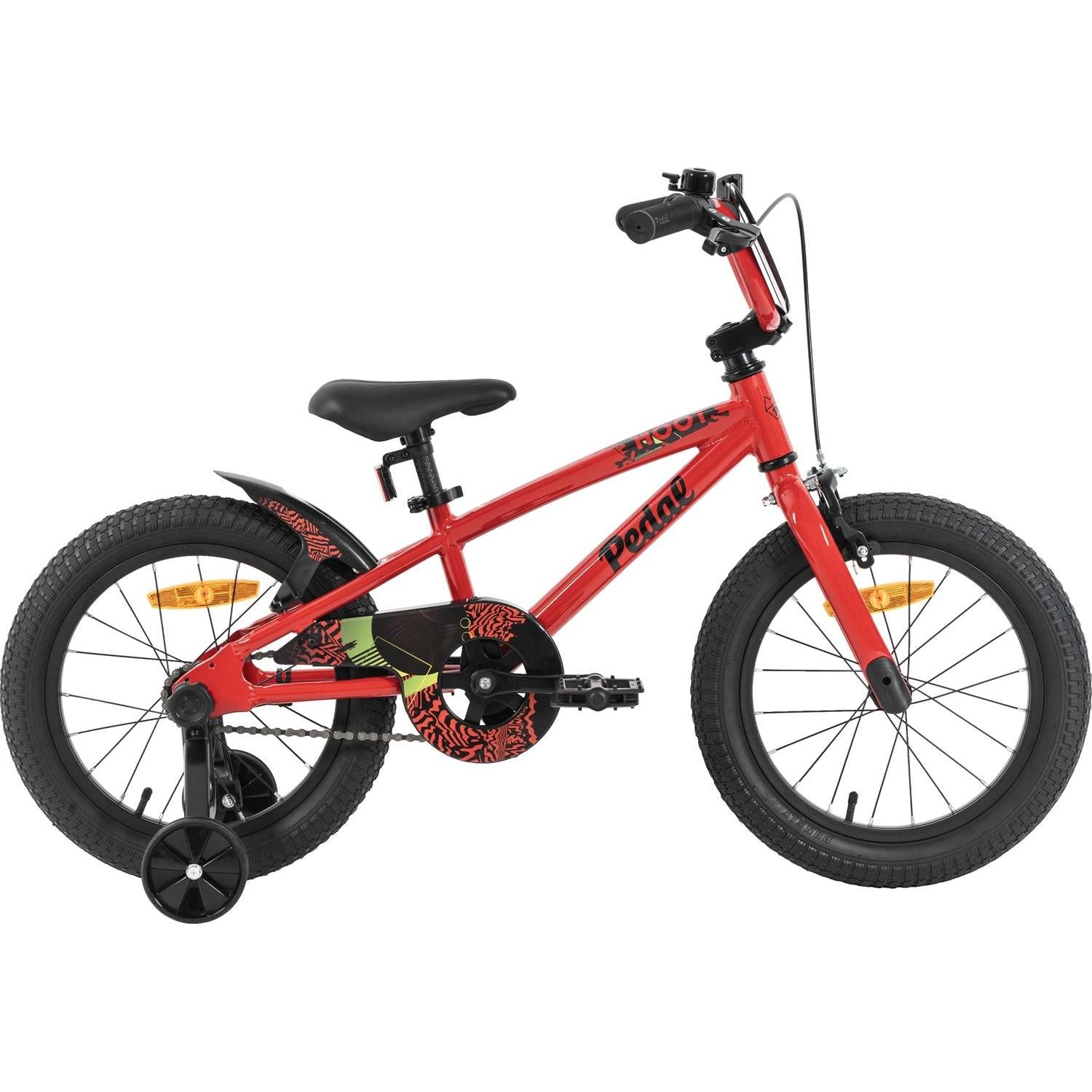 Pedal Hoot 16'' Alloy Kids Bike Red/Black – 99 Bikes
