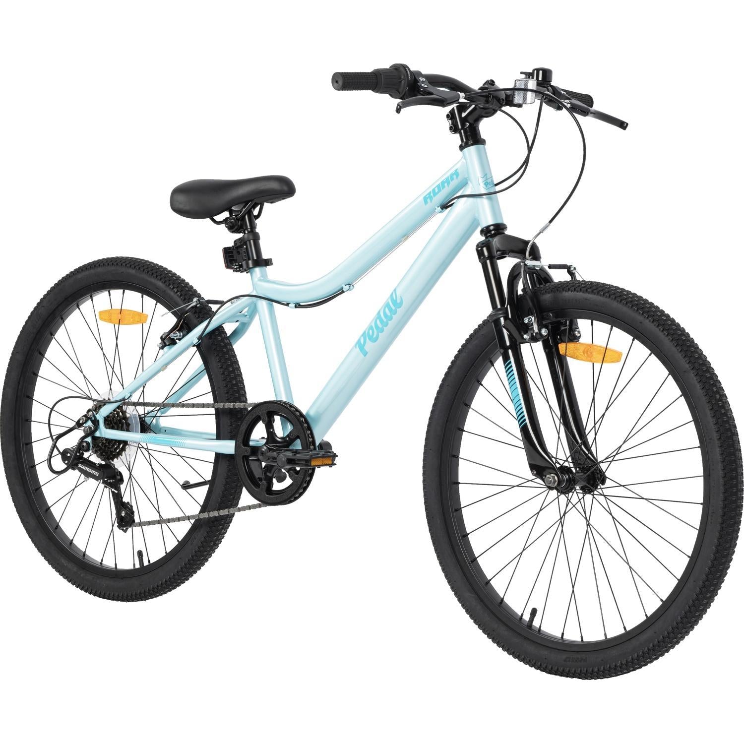 Pedal Roar 24'' Kids Bike Turquoise/Blue