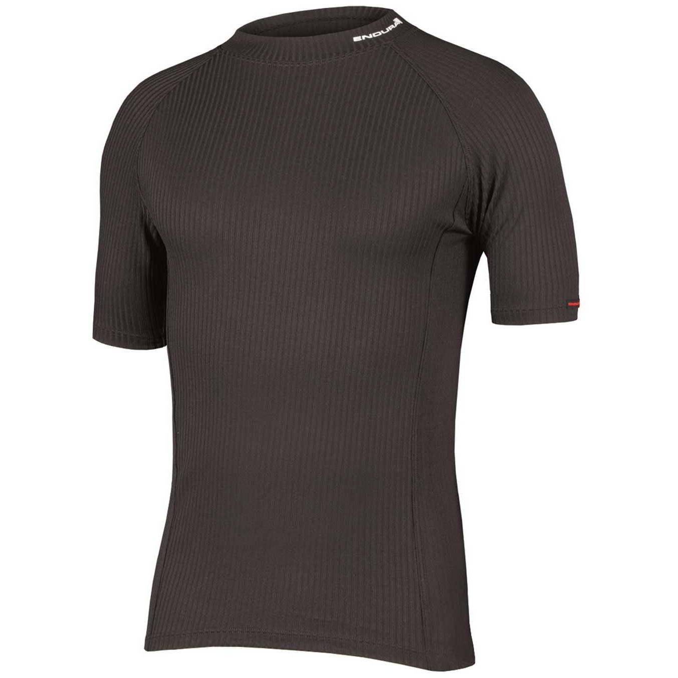 Endura Transrib Short Sleeve Base Layer Black XL