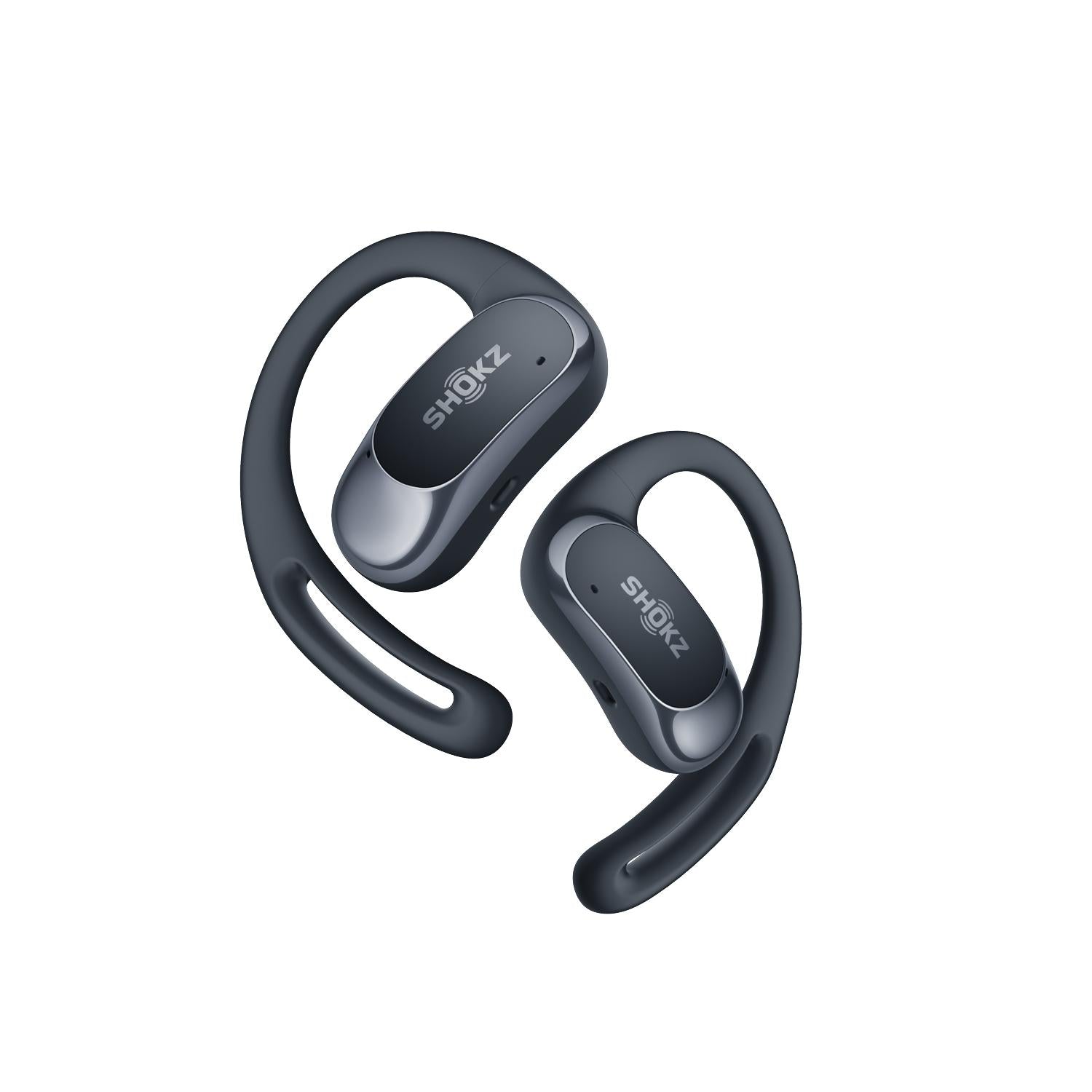 【美品】Shokz Openfit Air Shokz OpenFit AIR True Wireless Earbuds Black – 99 Bikes