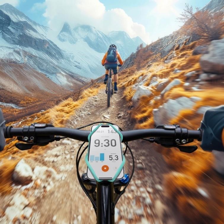 Bone Bike Tie 5 Pro Stem Phone Holder Black