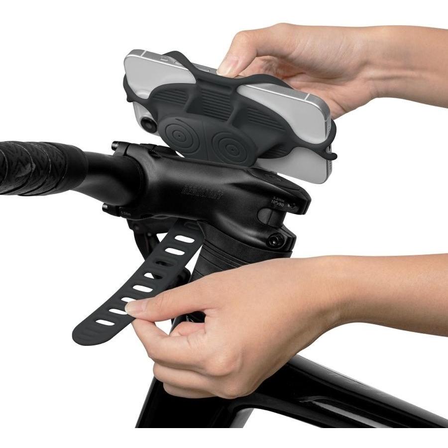 Bone Bike Tie 5 Pro Stem Phone Holder Black