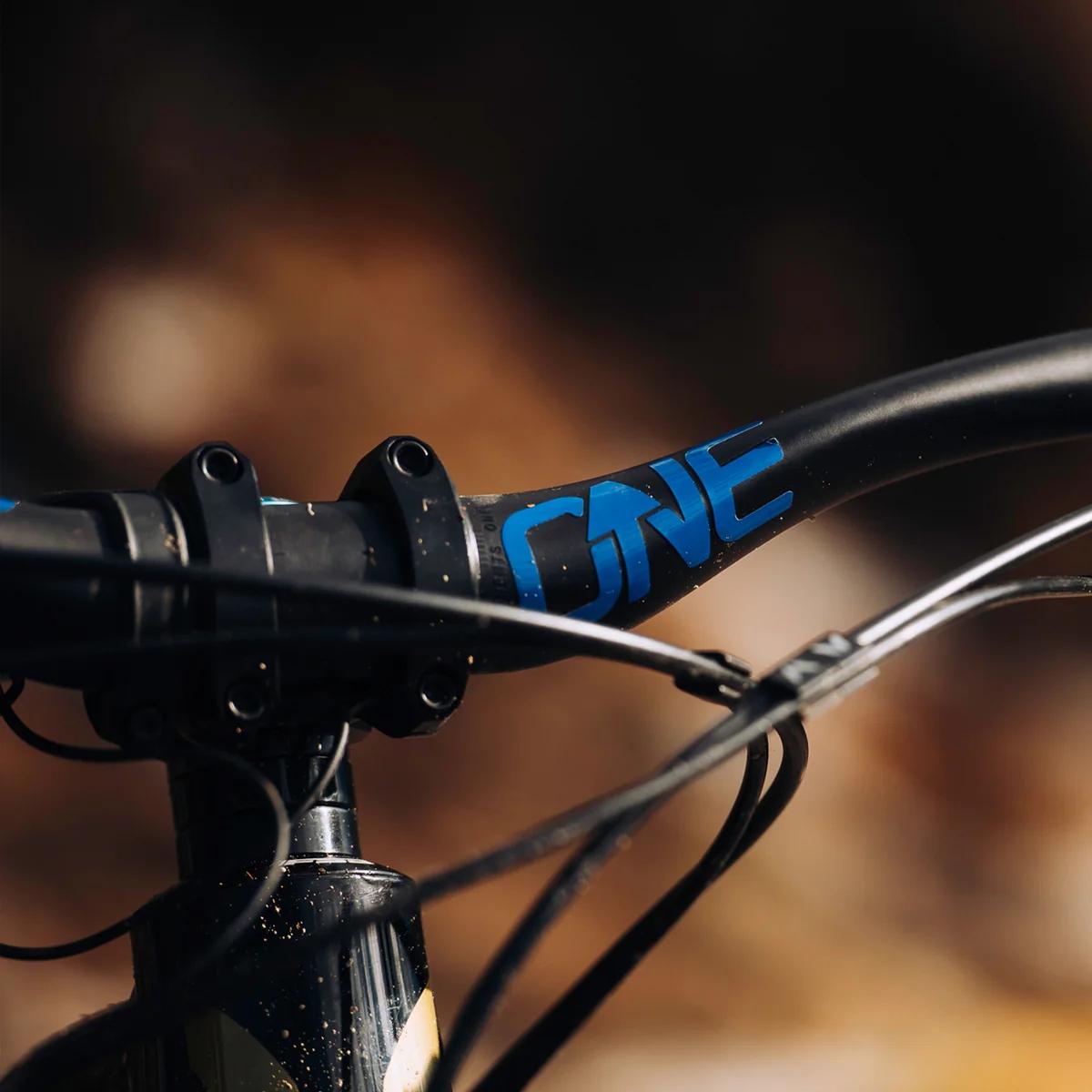 OneUp Handlebar Decal Kit Blue