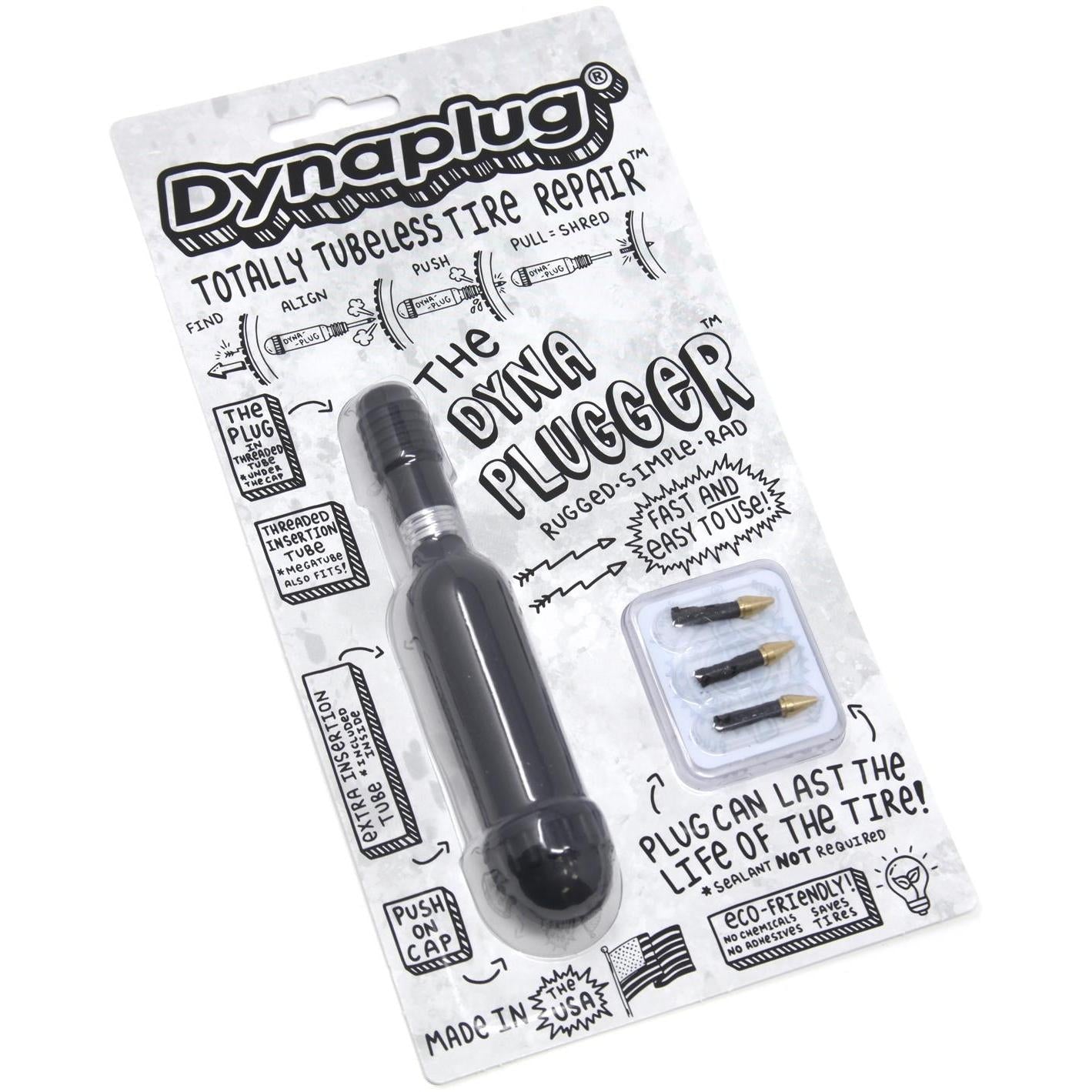 Dynaplug Dynaplugger Tubeless Repair Kit Black