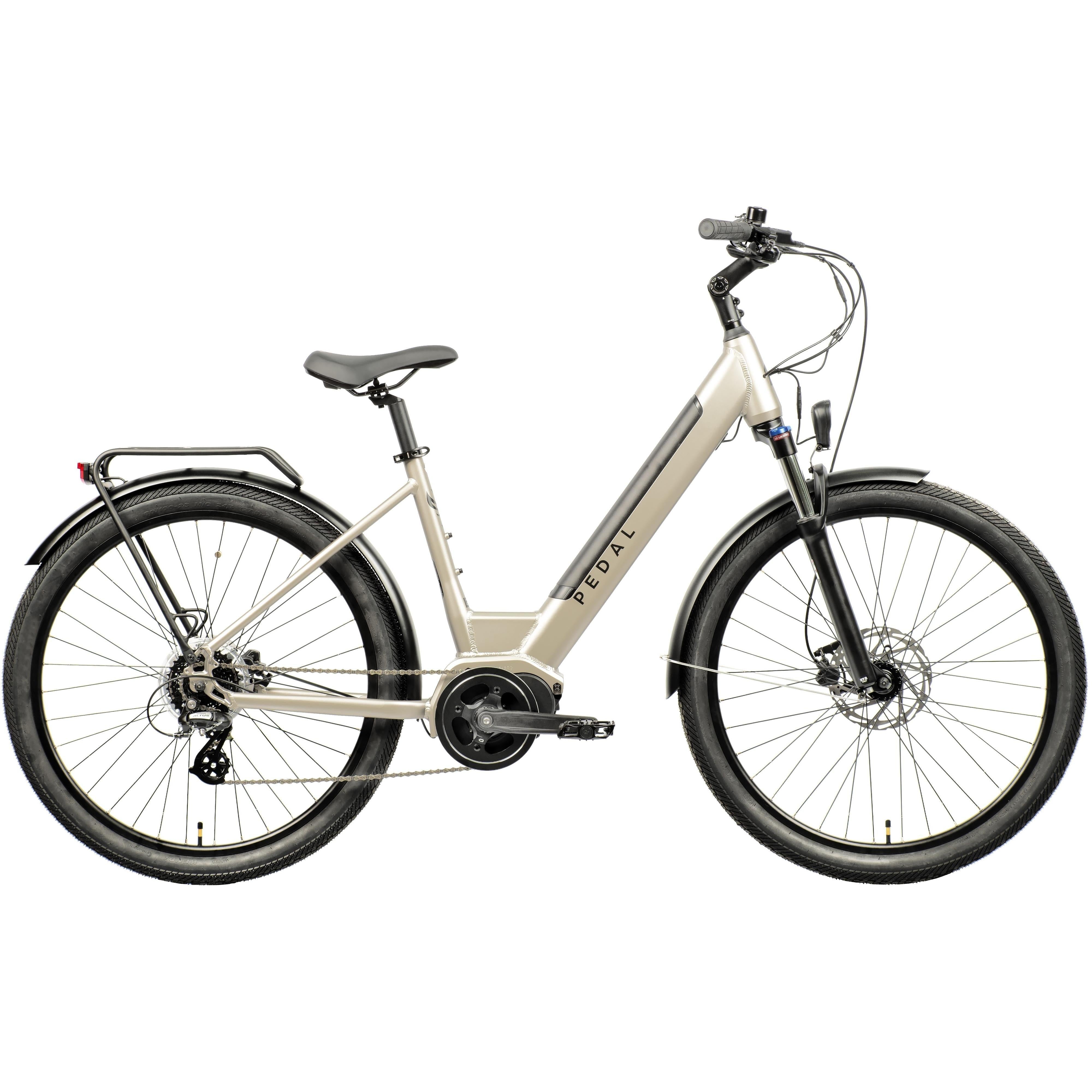 Pedal Eagle ST Electric Hybrid Bike Silver
