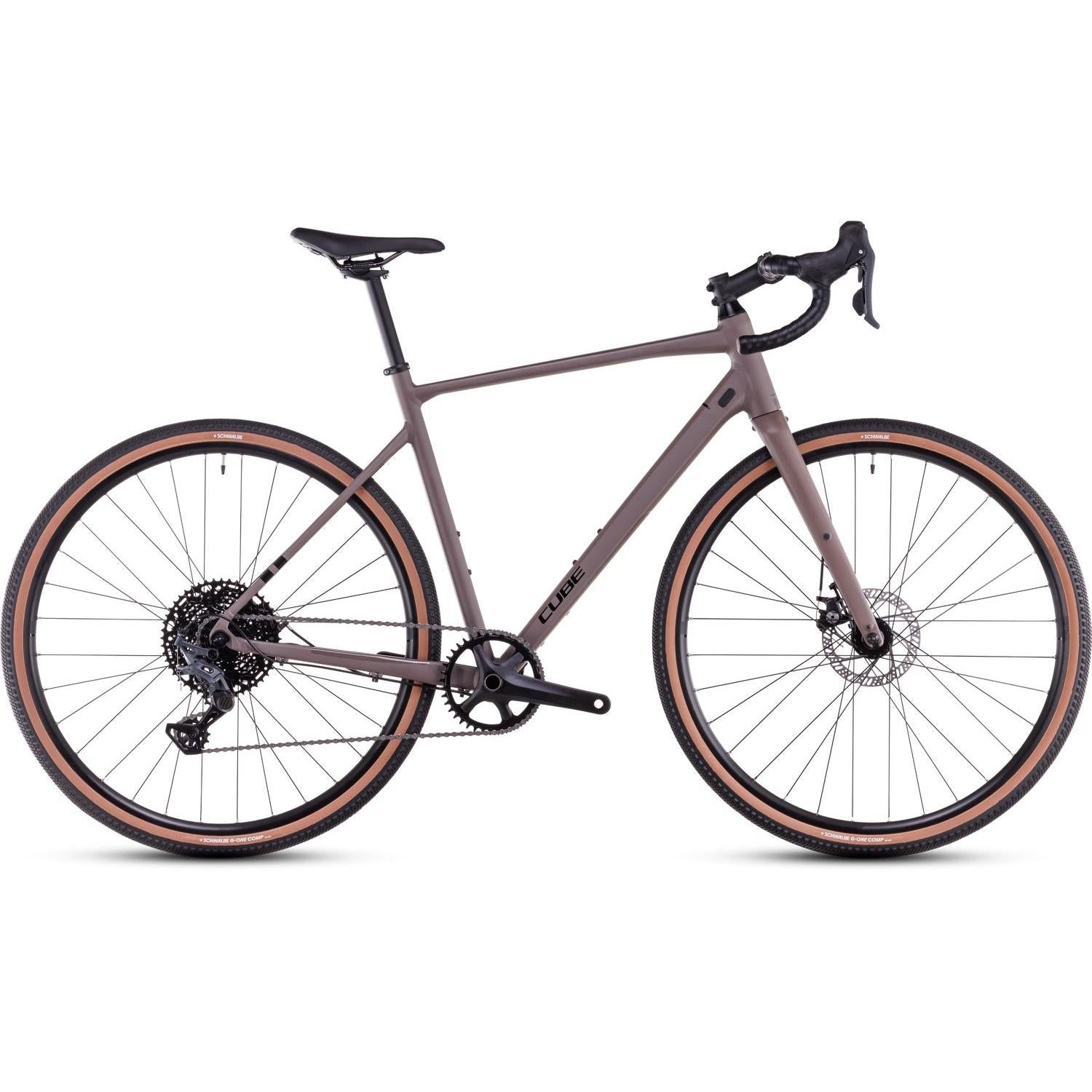 cube new road gravel bike Nuroad ONE Cedar'n'Black – 99 Bikes ergonomic pump Farbe:Lavande Top Gear's Richard Hammond