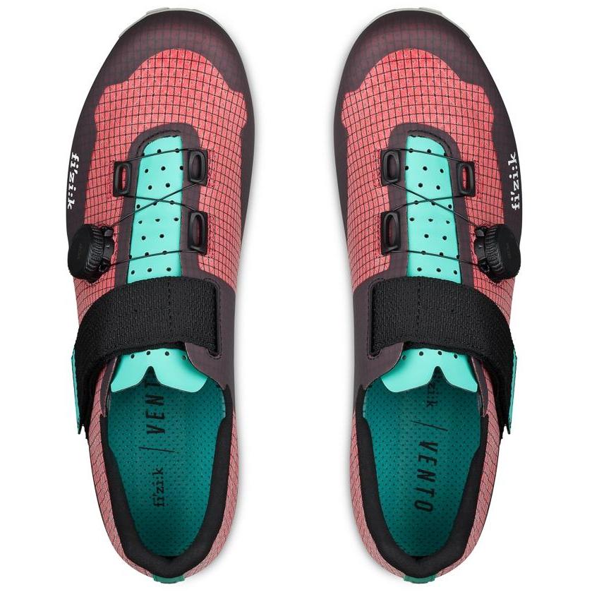 Fizik Vento Ferox Carbon MTB Shoes Red/Aquamarine