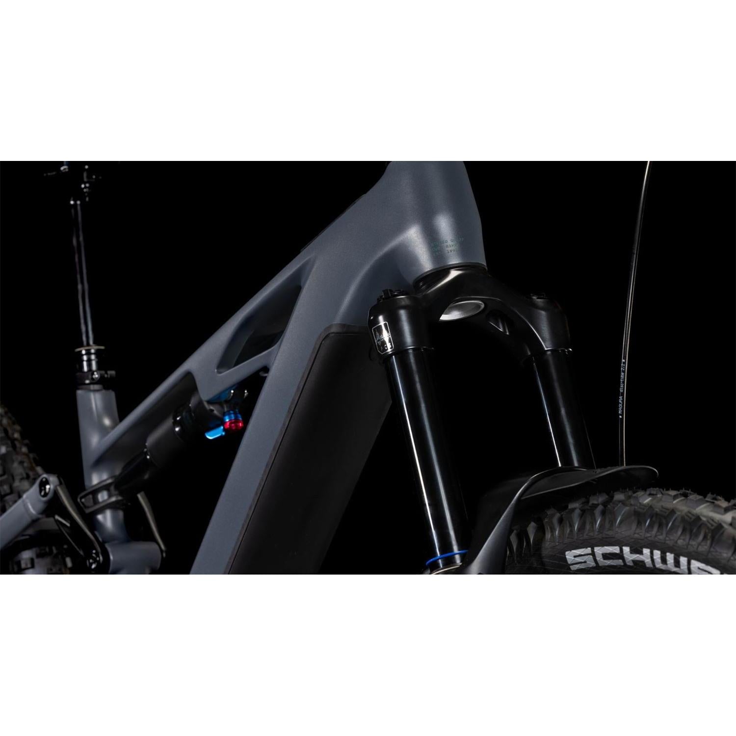 Cube Stereo Hybrid ONE77 HPC Race 800 Electric Enduro Bike Black