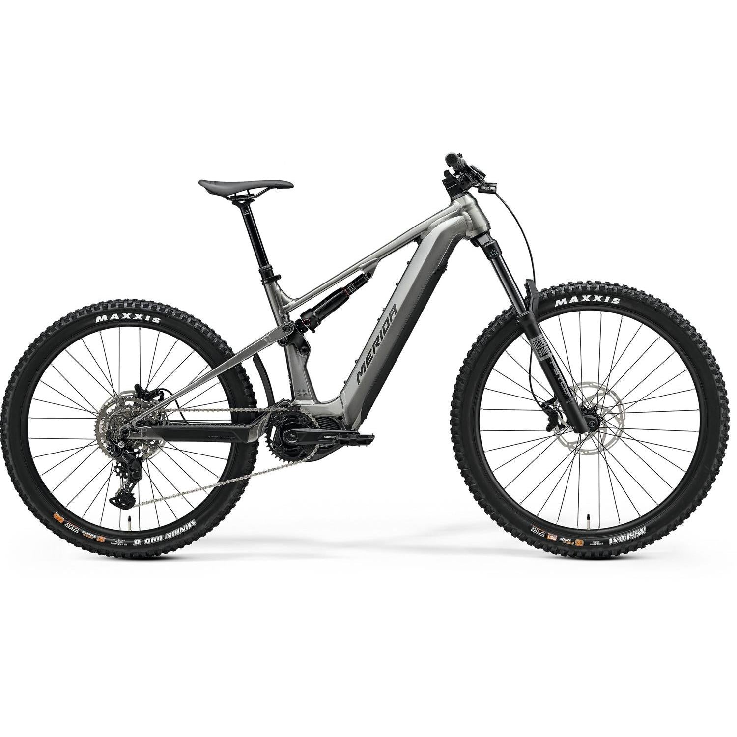 Merida eOne-Sixty 400 Electric Enduro Bike 630Wh Battery Gunmetal