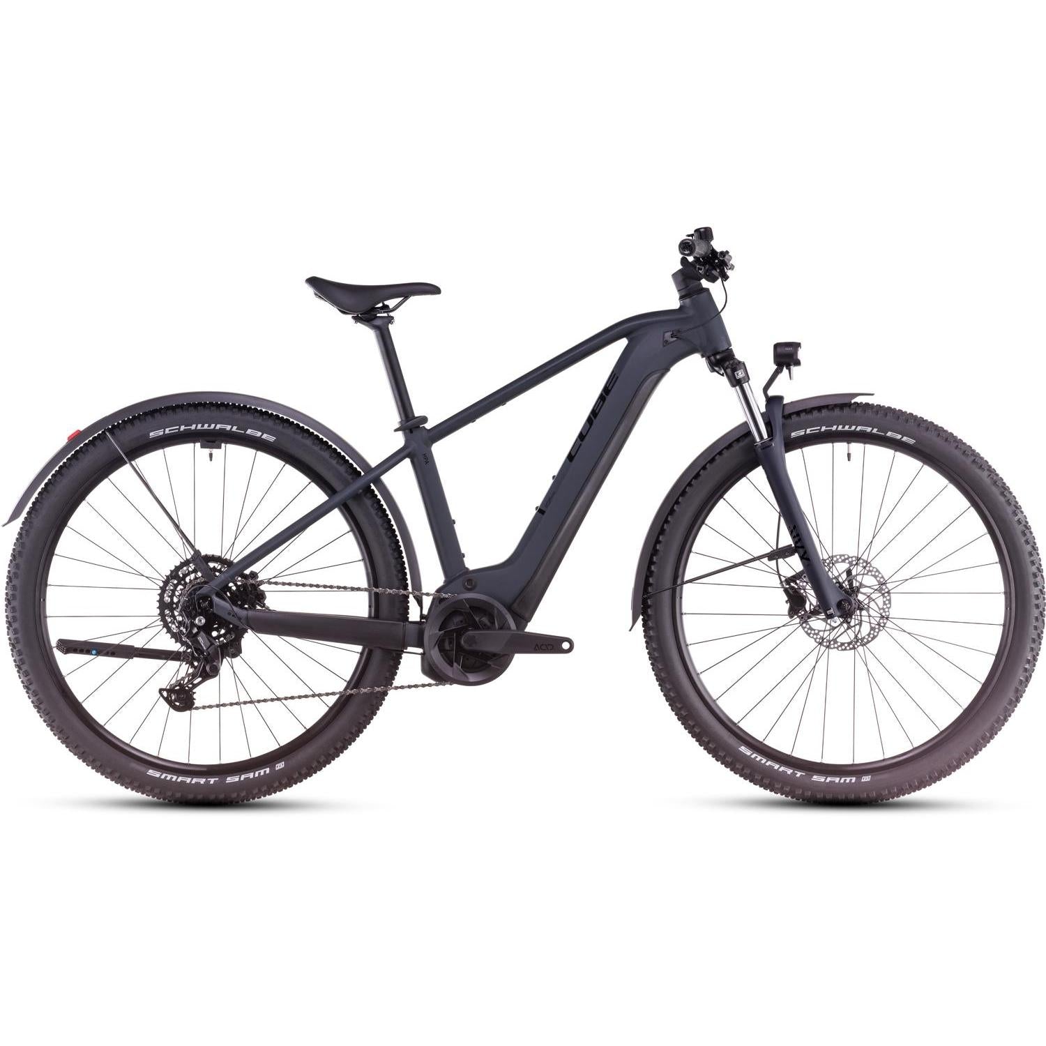 Cube Reaction Hybrid Performance 500 Allroad Electric Hardtail Mountain Bike Night'n'Black
