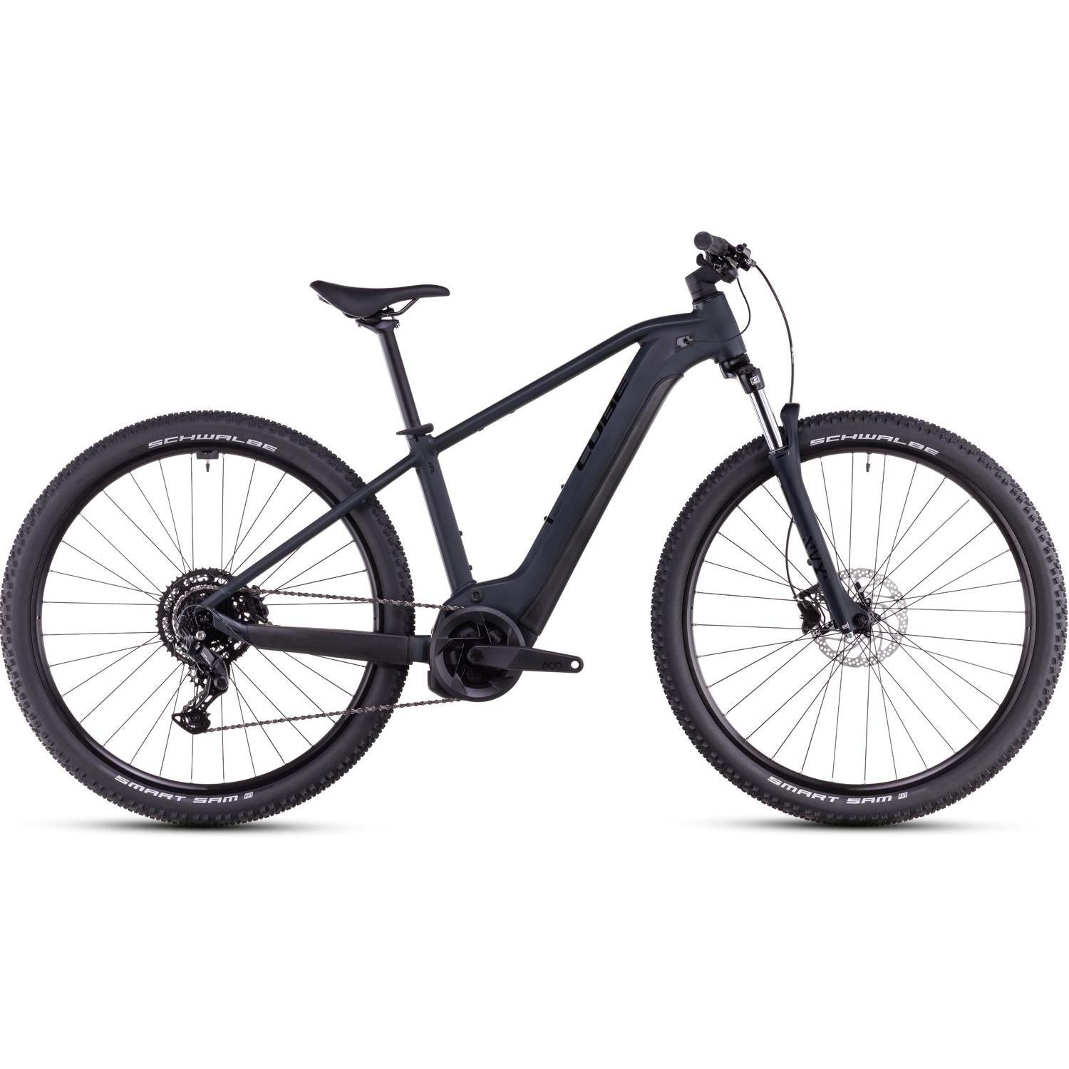 Cube Reaction Hybrid Performance 500 Electric Hardtail Mountain Bike Night'n'Black