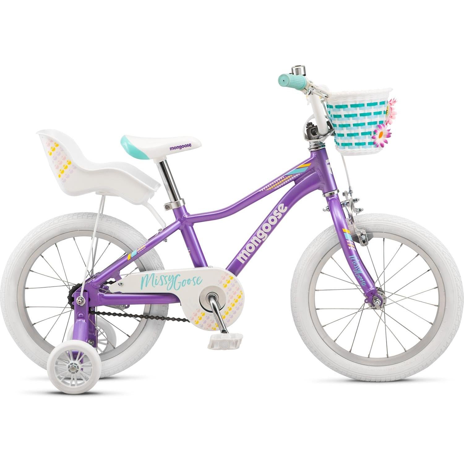 Mongoose MissyGoose 16'' Kids Bike Purple