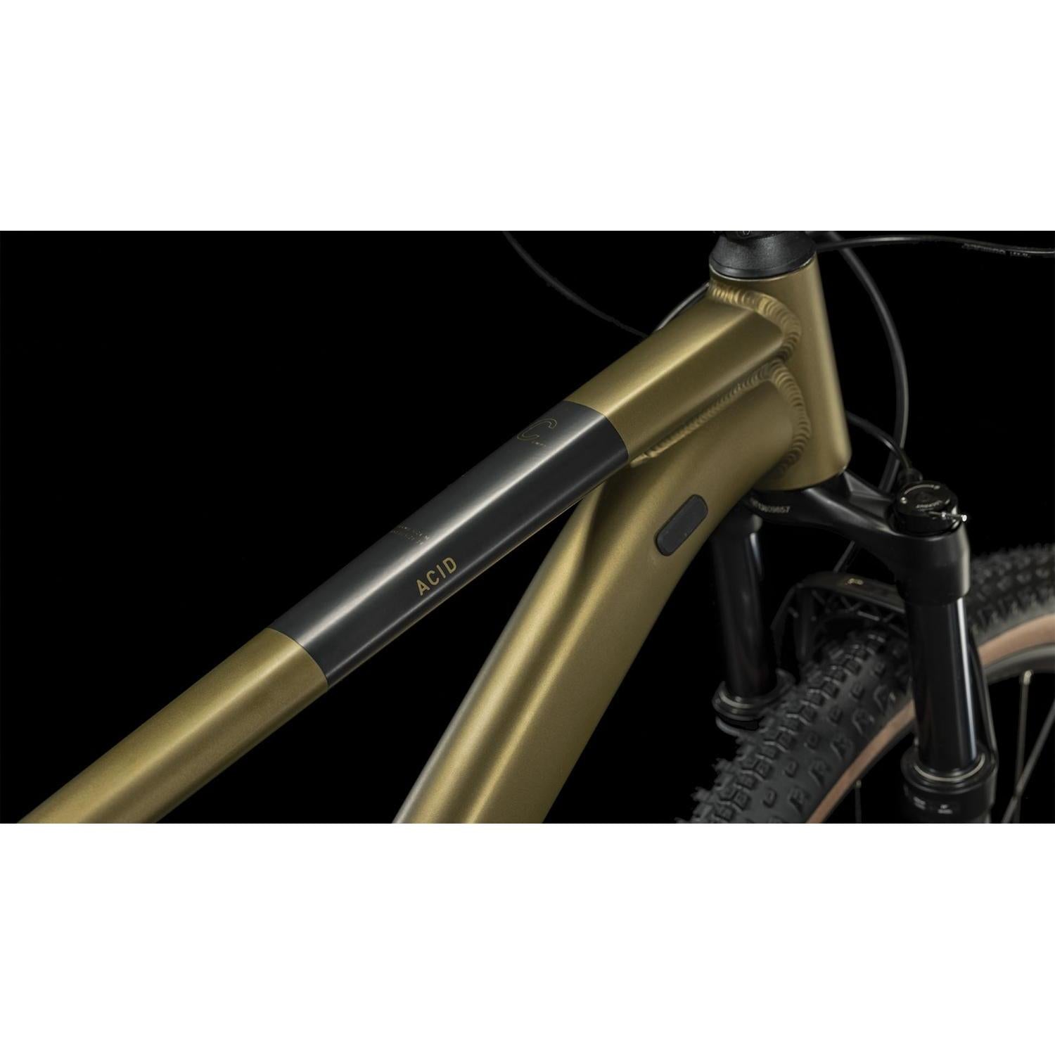 acid mountainbike Cube Acid Hardtail Mountain Bike Metalolive'n'Black – 99 Bikes