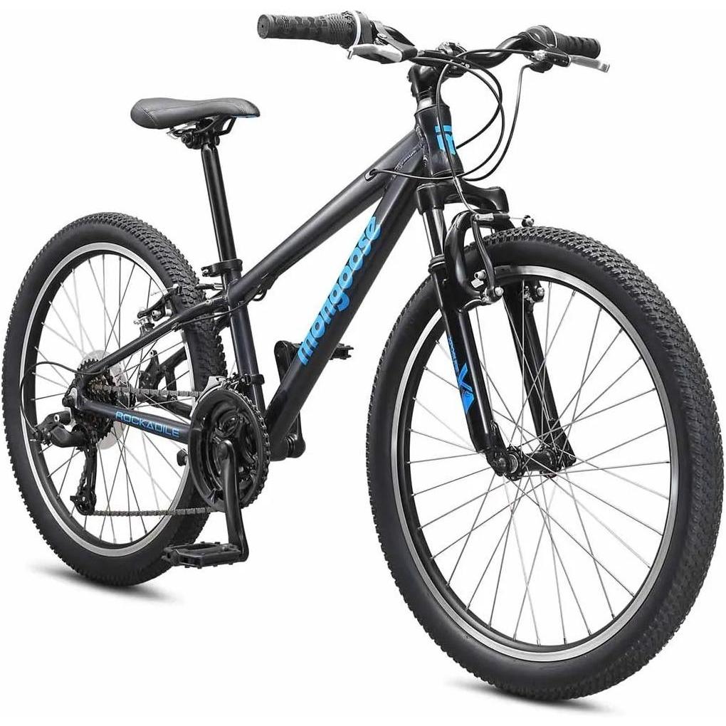 Mongoose Rockadile 24'' Kids Bike Gunmetal – 99 Bikes