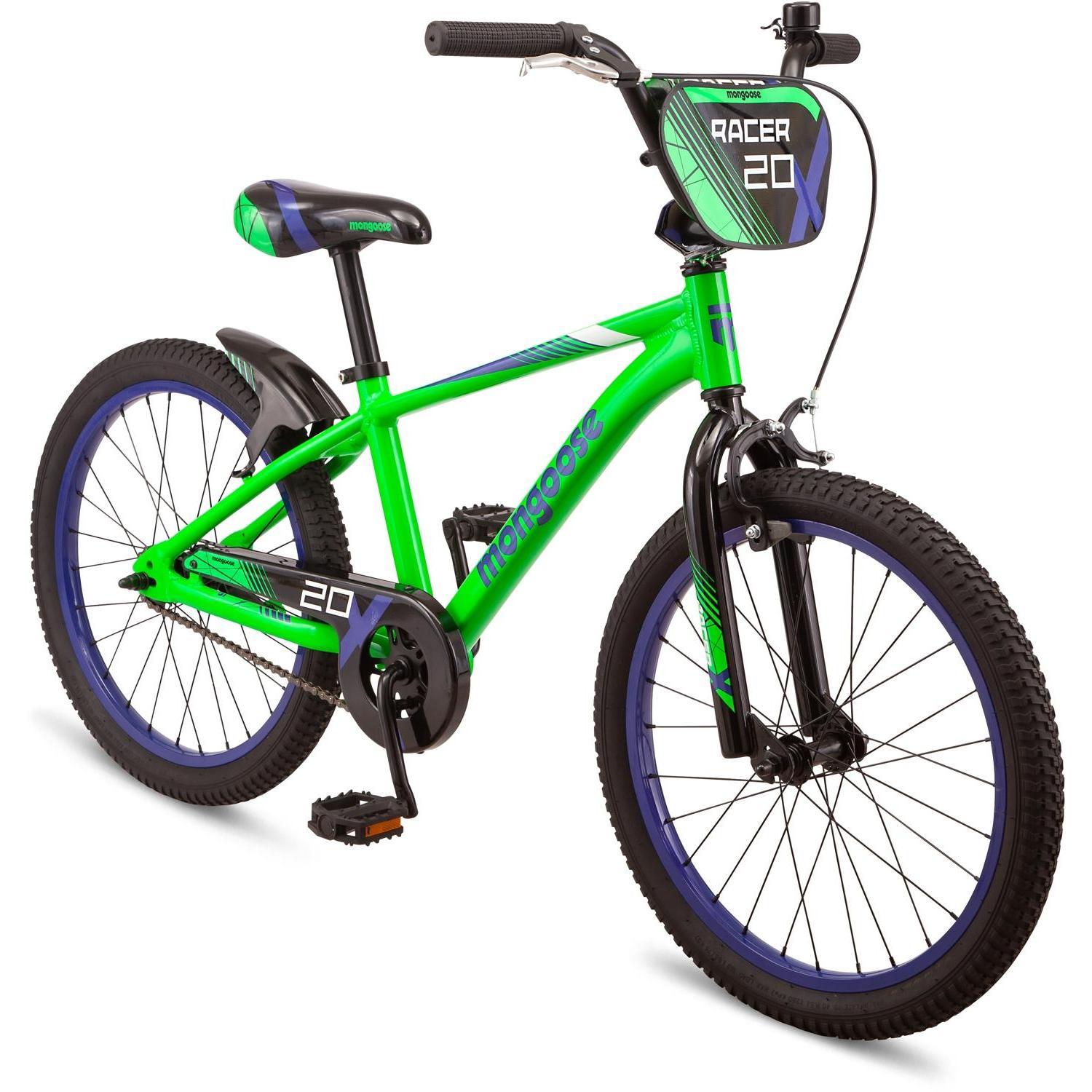 Mongoose Racer X 20'' Kids Bike Green