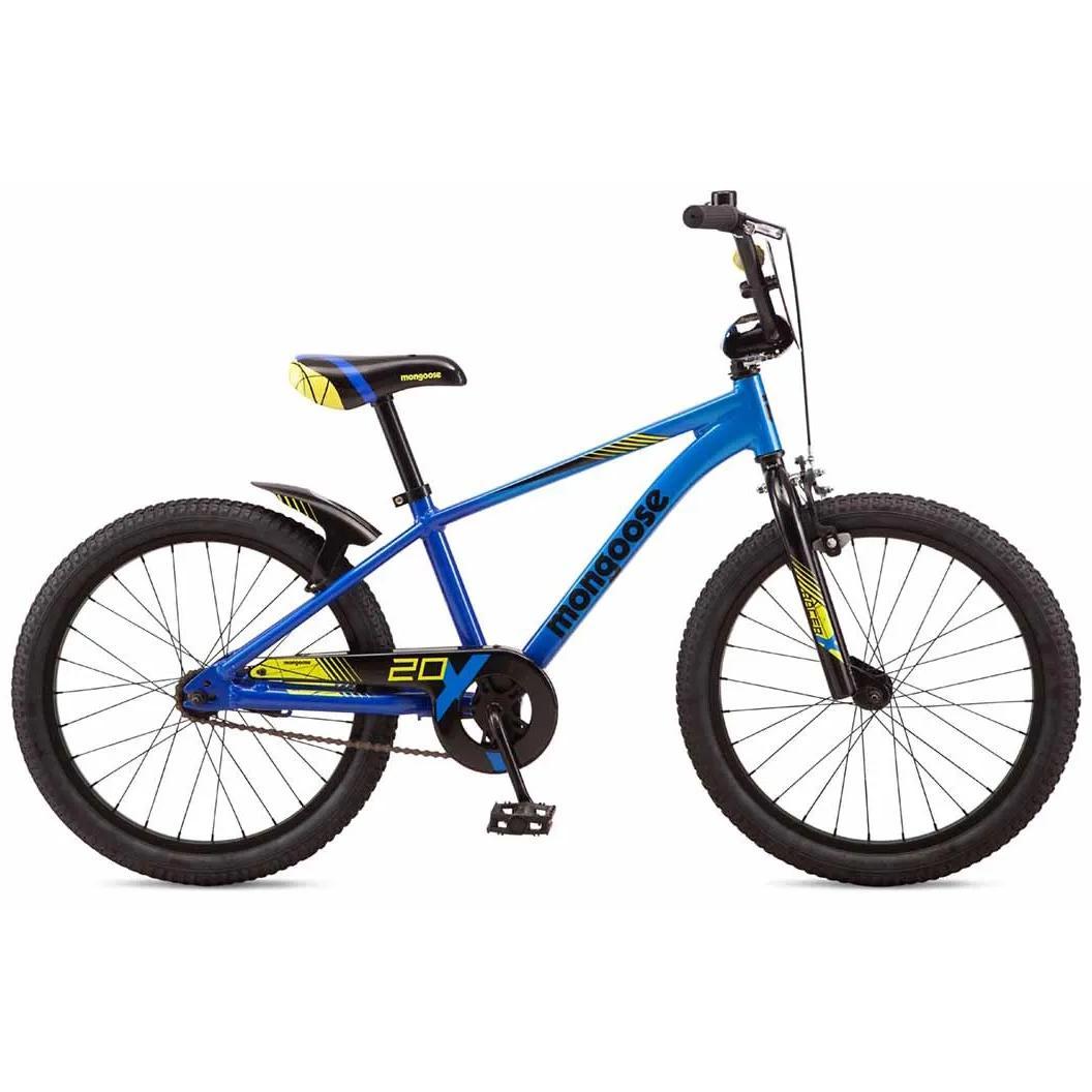 Mongoose Racer X 20'' Kids Bike Blue
