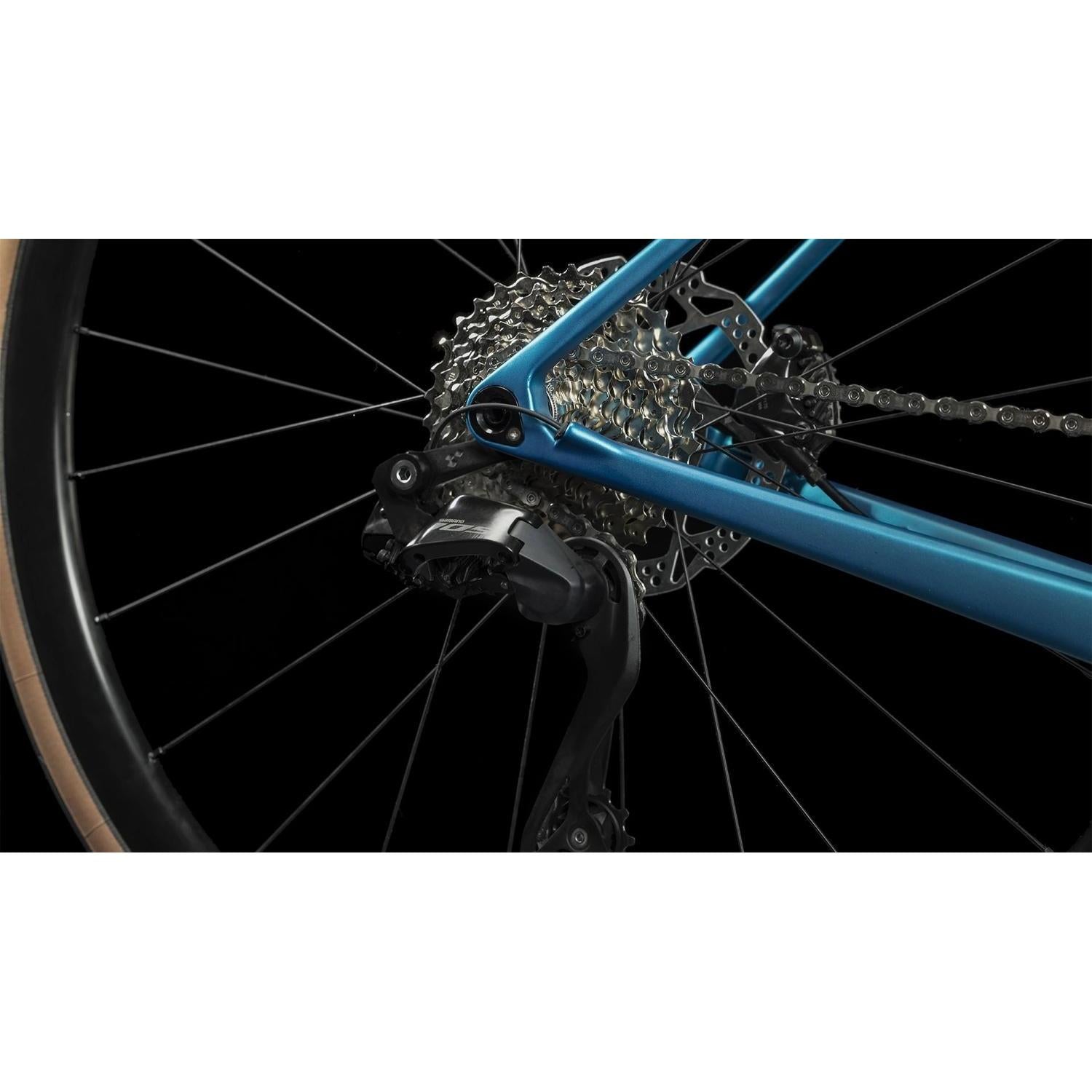 Cube Attain GTC SLX Road Bike Frozenteal'n'Black