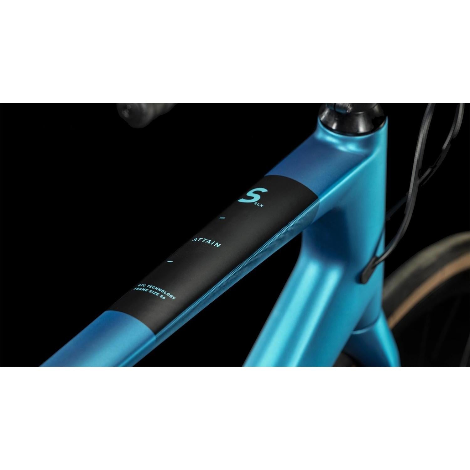 Cube Attain GTC SLX Road Bike Frozenteal'n'Black