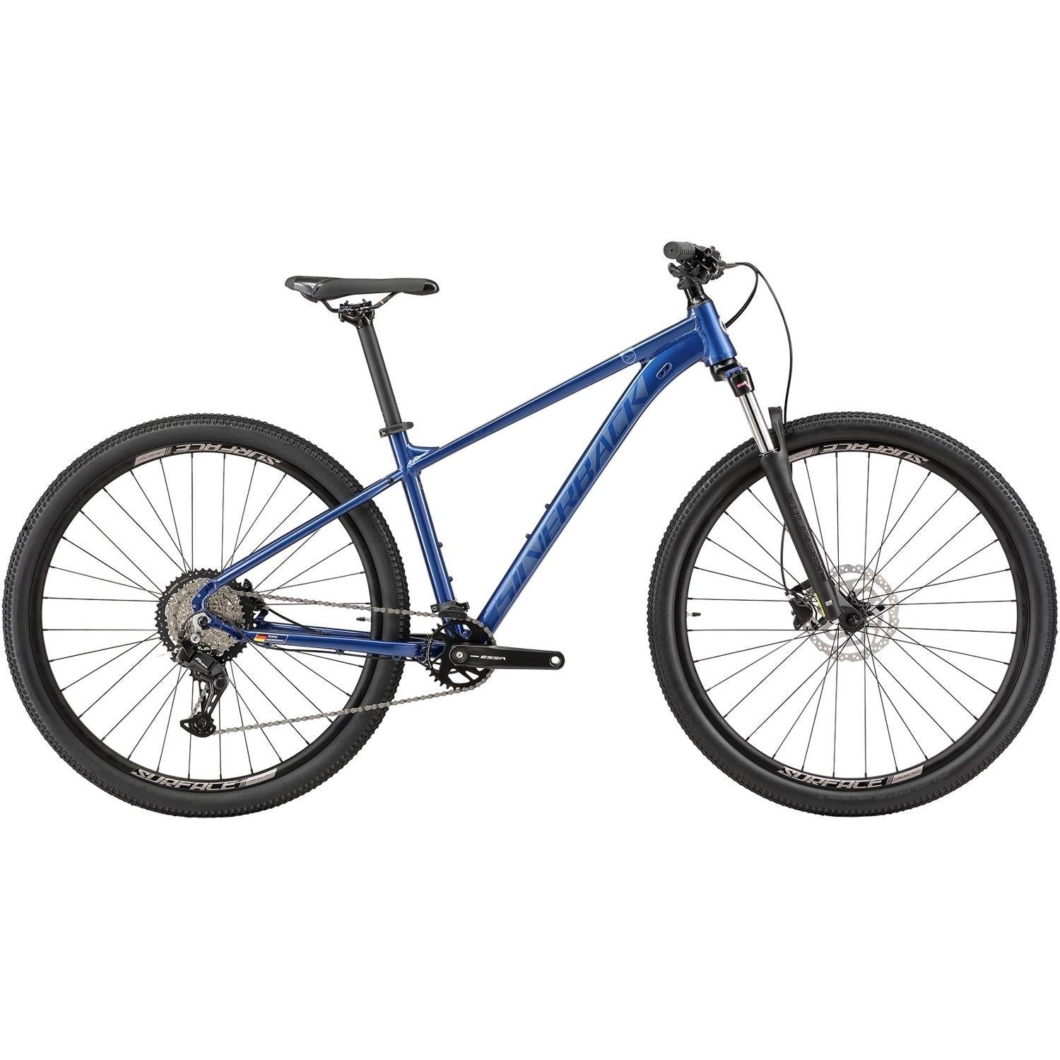 Silverback SE Series 8 27.5'' Hardtail Mountain Bike Blue Crush Metallic