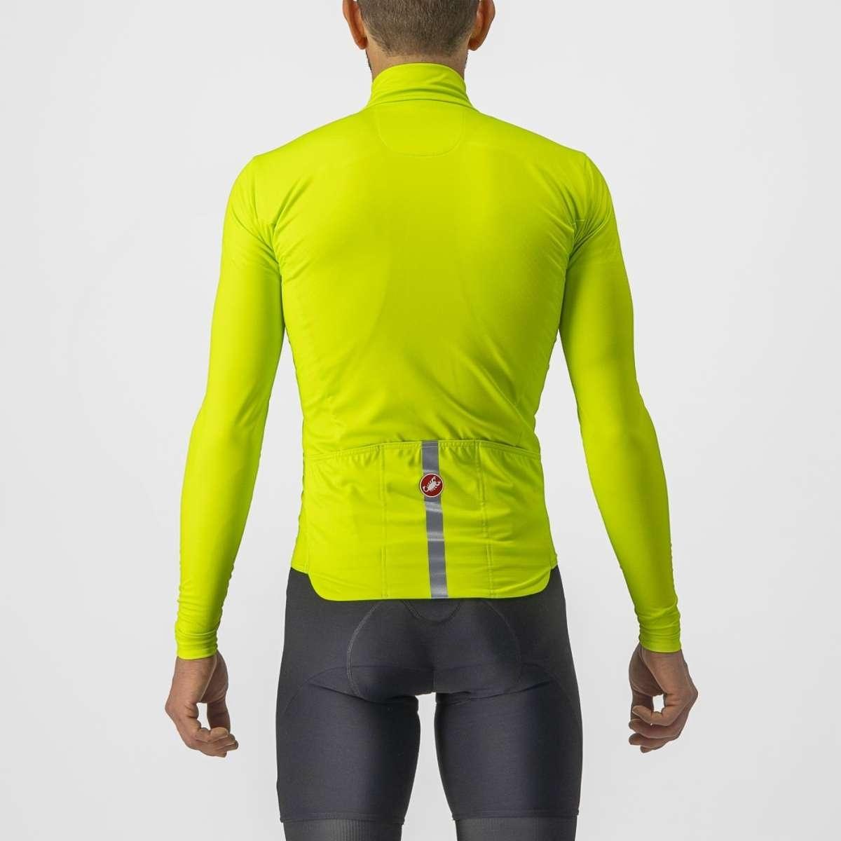 Castelli Pro Thermal Mid Long Sleeve Jersey Electric Lime