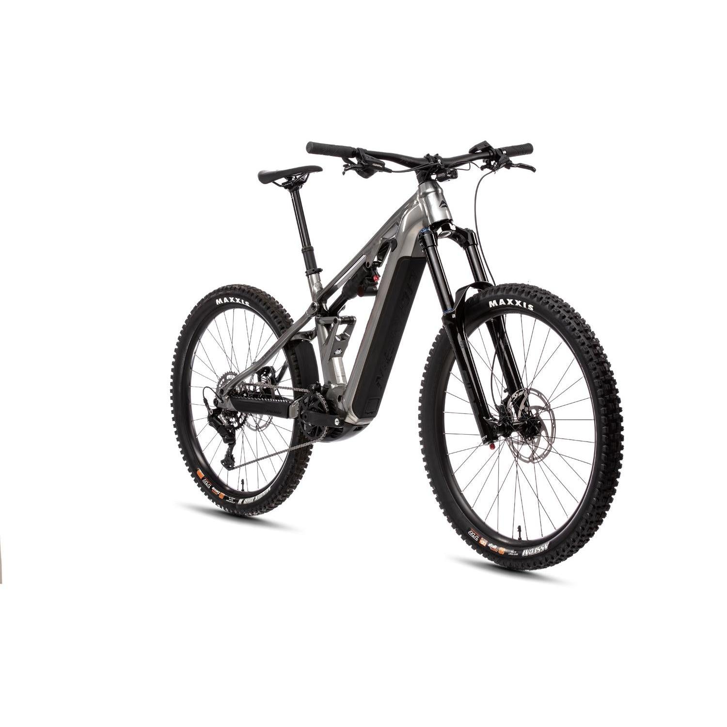 Merida eOne-Eighty 400 Electric Enduro Bike Gunmetal Grey/Black