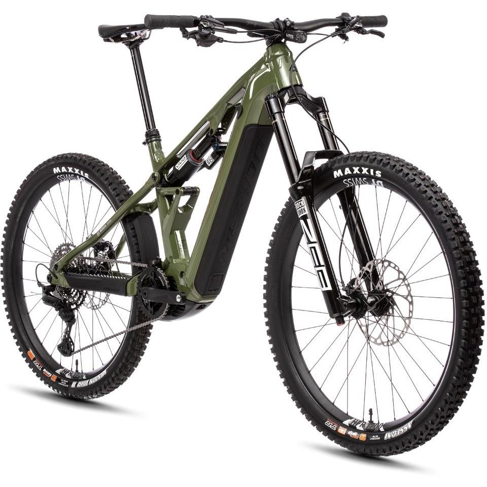 Merida eOne-Eighty 900 Electric Enduro Bike Anaconda Green/Black