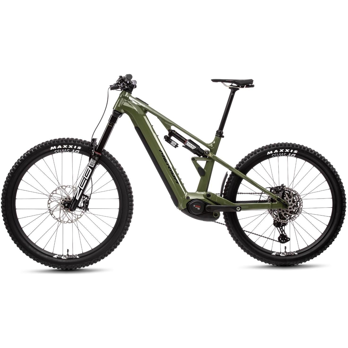 Merida eOne-Eighty 900 Electric Enduro Bike Anaconda Green/Black