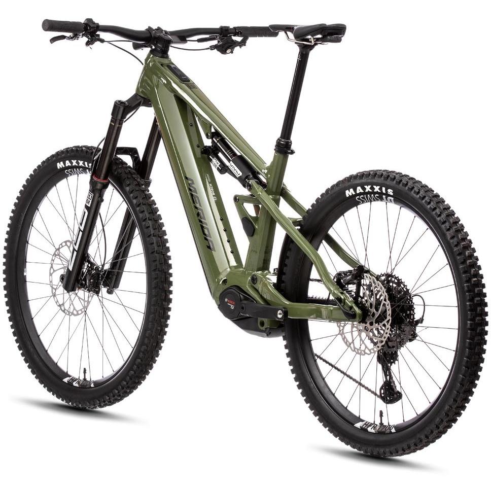 Merida eOne-Eighty 900 Electric Enduro Bike Anaconda Green/Black