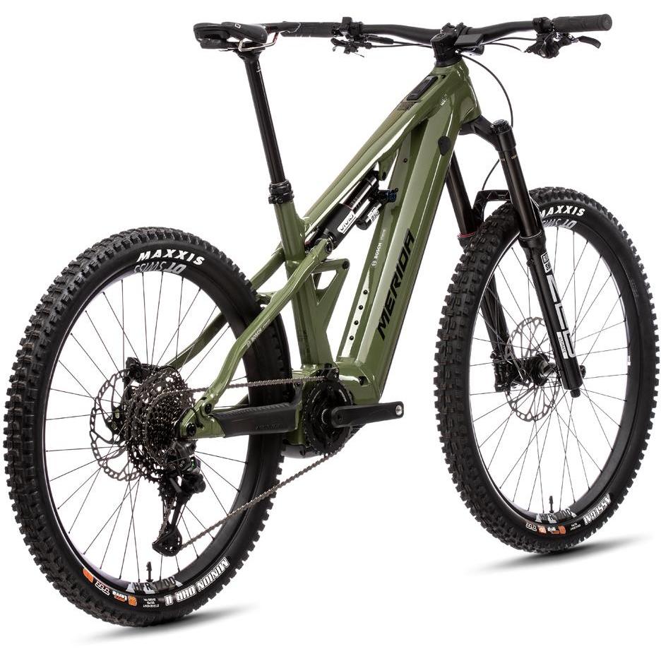 Merida eOne-Eighty 900 Electric Enduro Bike Anaconda Green/Black