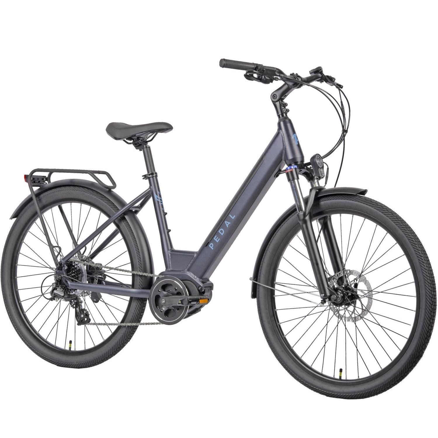 Pedal Eagle ST Electric Hybrid Bike Satin Steel Grey