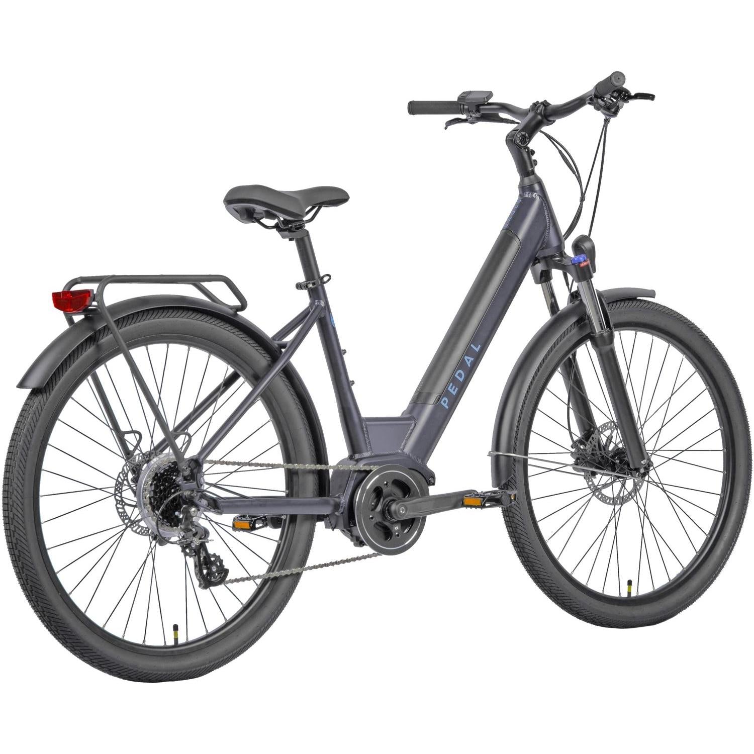 Pedal Eagle ST Electric Hybrid Bike Satin Steel Grey – 99 Bikes
