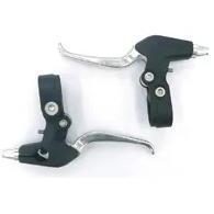 BPW Kids Bike V-Brake Levers 3 Finger 22mm Alloy Black (Pair)