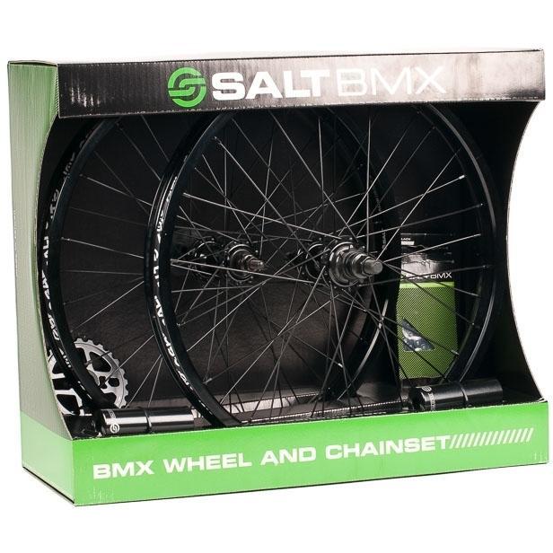 Salt Valon BMX Wheel & Chainset 36H 20'' 3/8'' Axle 9T Looseball