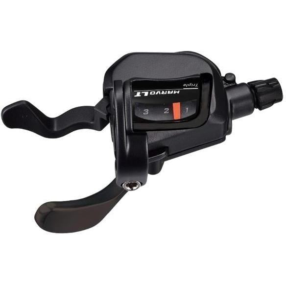 microshift gear MicroShift Marvo Xpress LT SL-M759 Trigger MTB Shifter Pair 3x9 Gear I – 99 Bikes