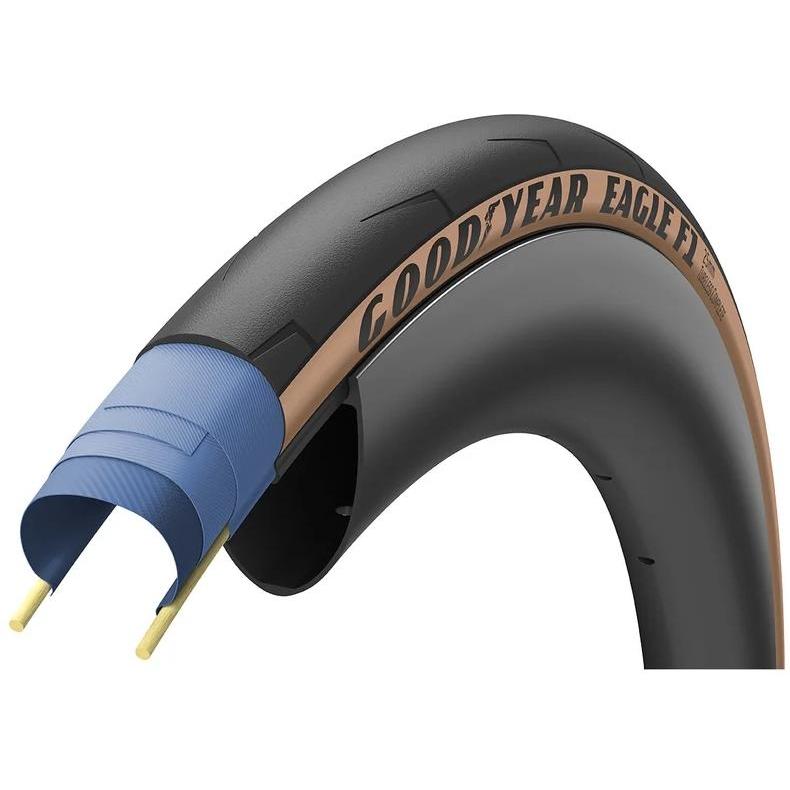 Goodyear Eagle F1 TLR Folding Road Tyre 700 x 25c Tan Wall – 99 Bikes Goodyear Eagle F1 TLR Folding Road Tyre 700 x 25c Tan Wall – 99 Bikes