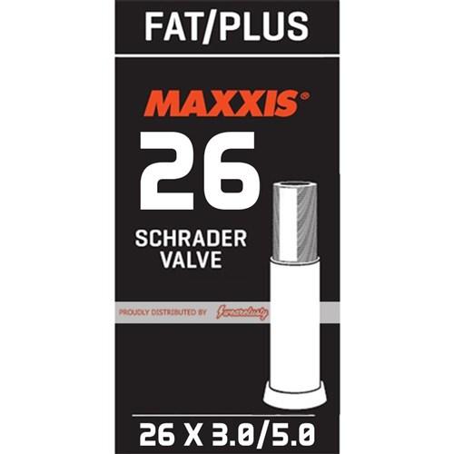 Maxxis Fat/Plus Schrader Valve Tube 26 x 3.0-5.0'' 48mm