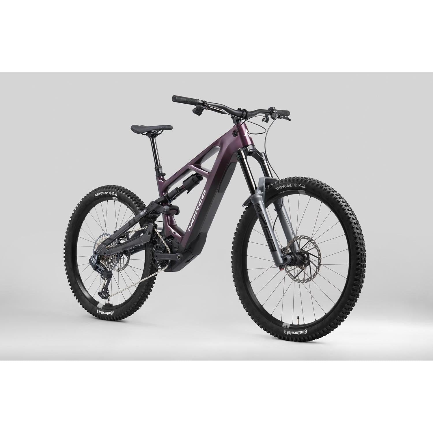 Norco Range VLT C1 Dual Suspension Electric Mountain Bike Purple