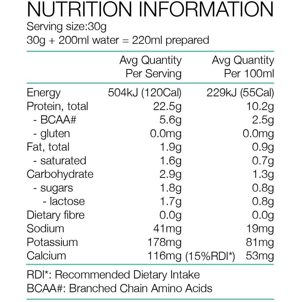 PURE Whey Protein 1kg Vanilla