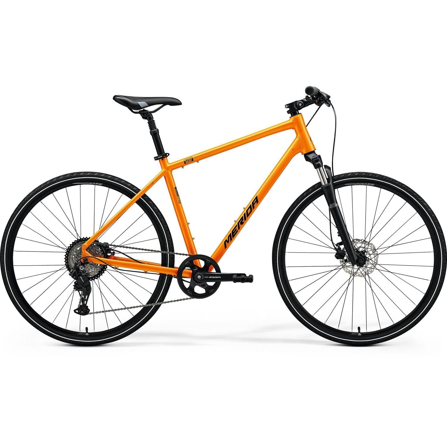 Merida Crossway 20 Hybrid Bike Metallic Orange/Black – 99 Bikes