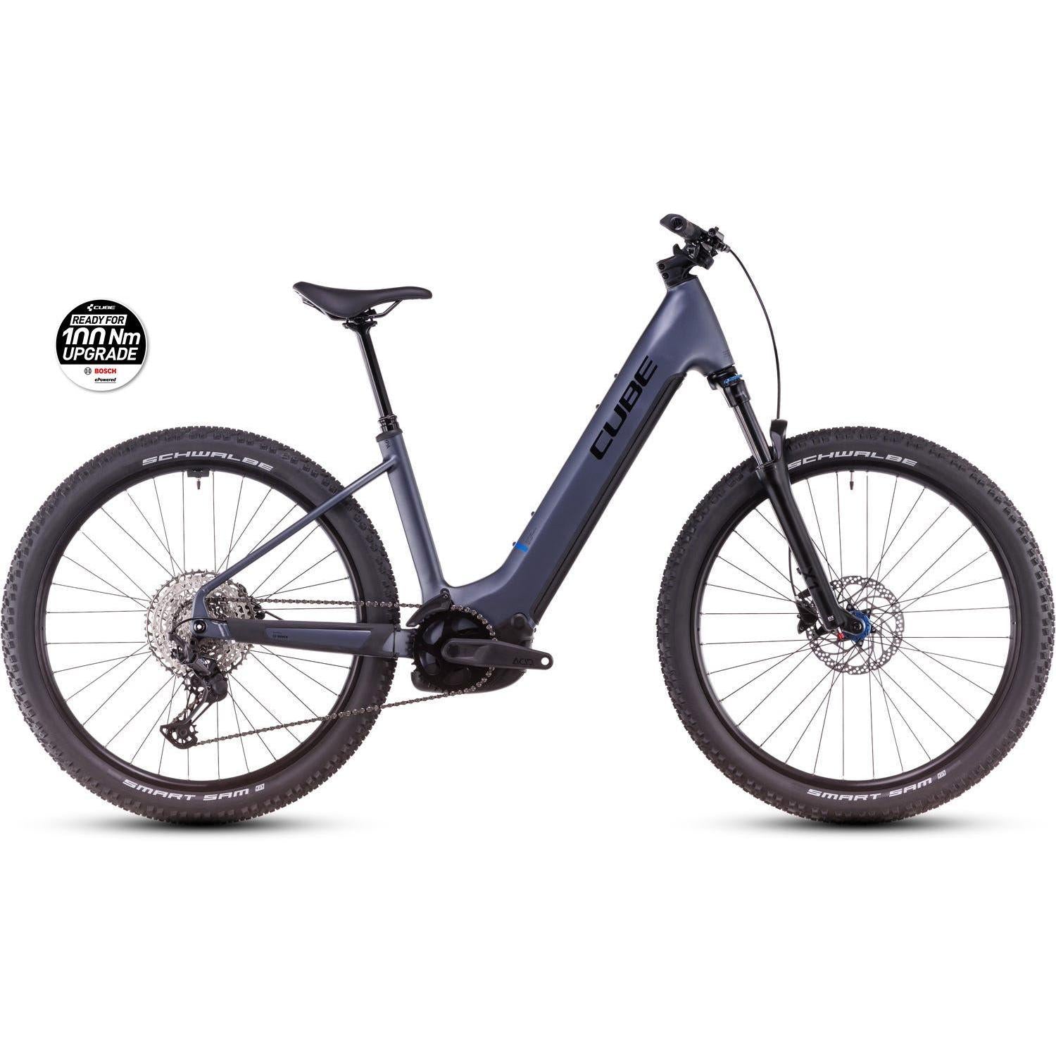 cube e bike 600 watt Cube Reaction Hybrid Pro 600 Easy Entry Electric Hardtail Mountain Bik – 99 Bikes