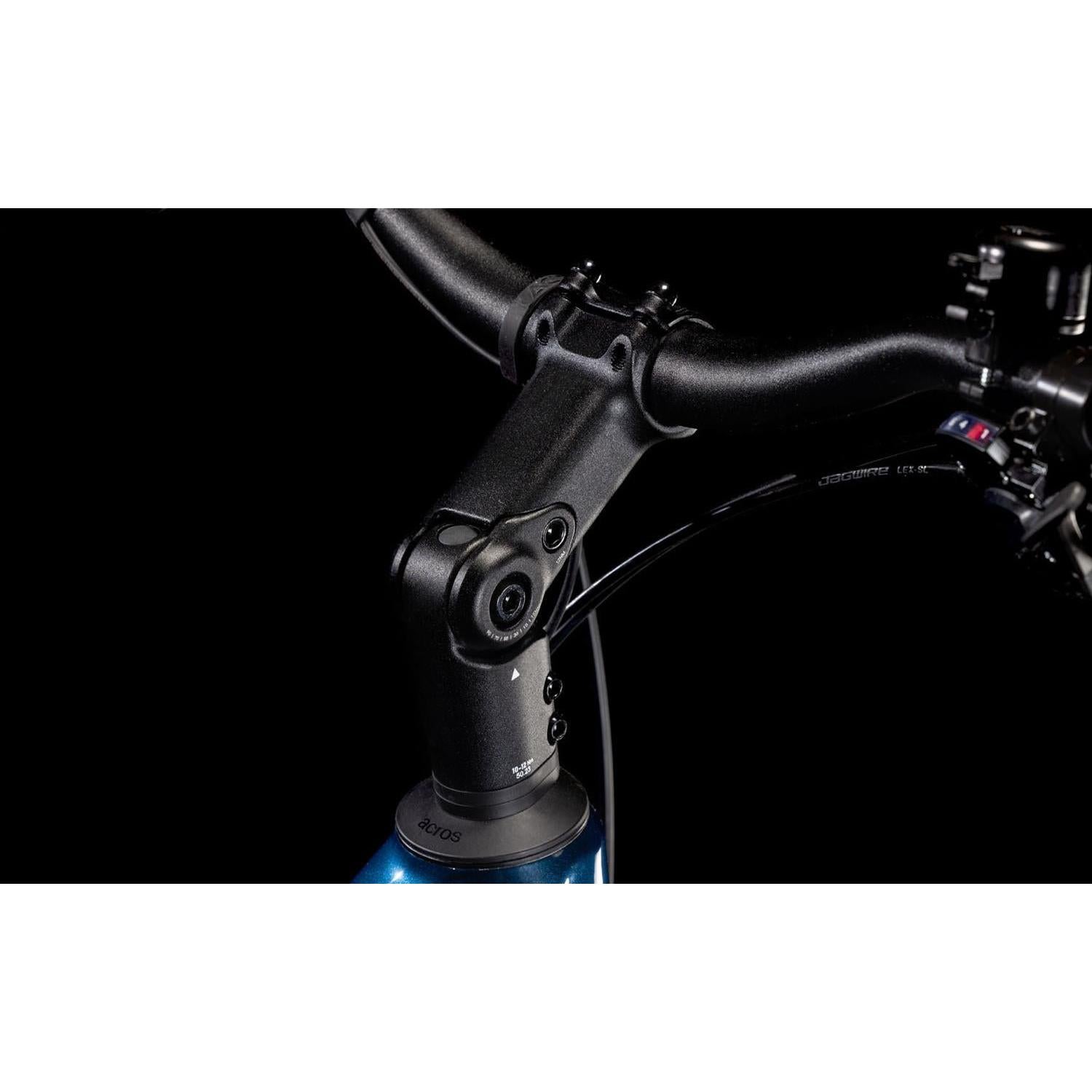 Cube Touring Hybrid ONE 500 Easy Entry Electric Hybrid Bike Deepsea'n'Chrome